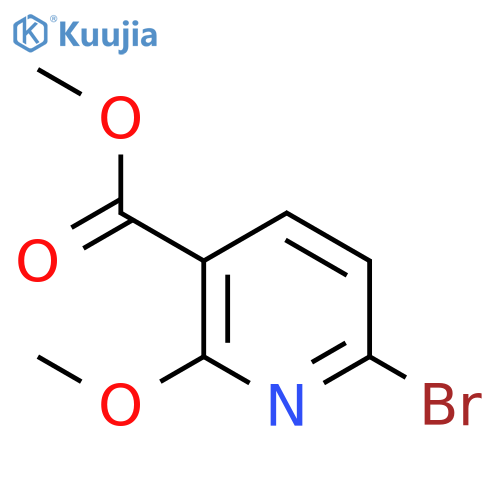 Methyl 6-bromo-2-methoxynicotinate structure