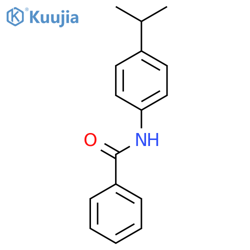 N-4-(propan-2-yl)phenylbenzamide structure