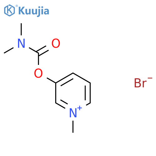 Pyridostigmine bromide structure