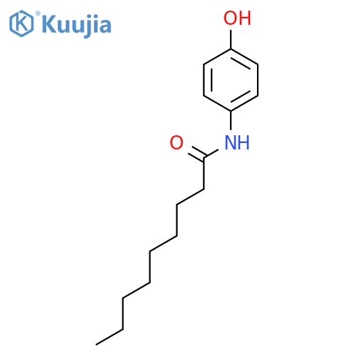 4'-Hydroxynonananilide structure
