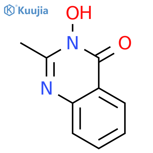 4(3H)-Quinazolinone,3-hydroxy-2-methyl- structure