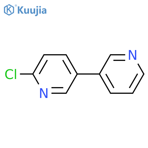 3,3'-Bipyridine, 6-chloro- structure