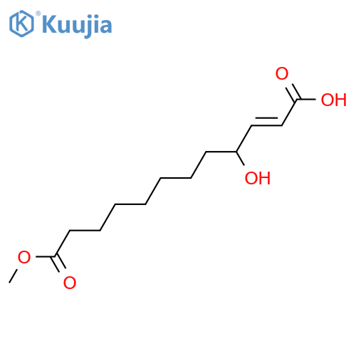 4-Hydroxy-2-dodecenedioic acid; (2E,4ξ)-form, 12-Me ester structure
