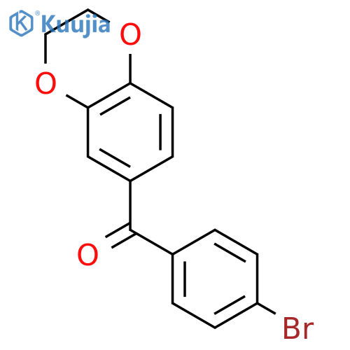 4-Bromo-3',4'-(ethylenedioxy)benzophenone structure