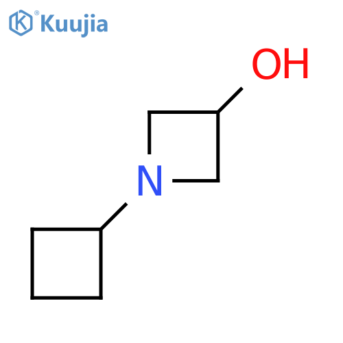 1-cyclobutylazetidin-3-ol structure