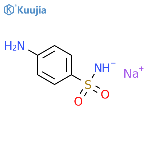 sodium [(4-aminophenyl)sulfonyl]azanide structure