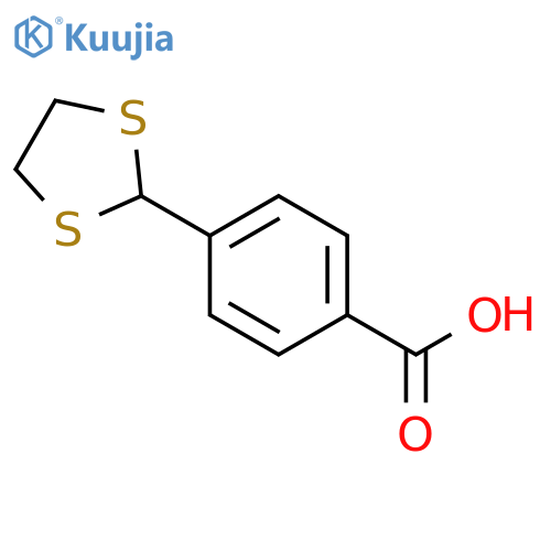 4-(1,3-Dithiolan-2-yl)benzoic Acid structure
