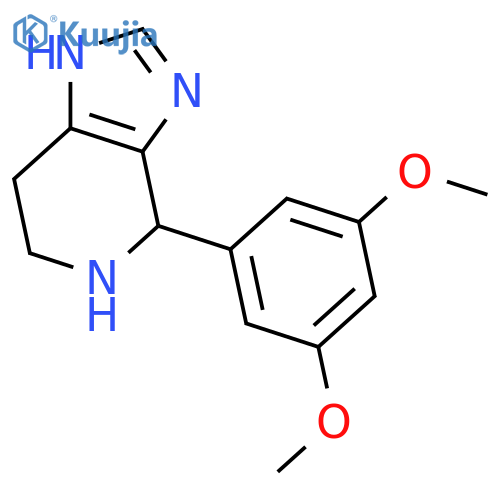 4-(3,5-Dimethoxyphenyl)-4,5,6,7-tetrahydro-3H-imidazo4,5-cpyridine structure