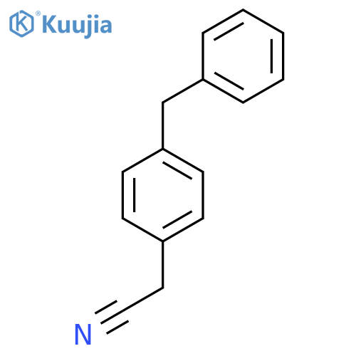 4-Benzylphenylacetonitrile structure