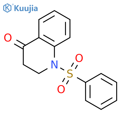 1-Benzenesulfonyl-2,3-dihydro-1H-quinolin-4-one structure