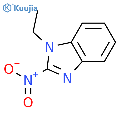 1H-Benzimidazole,1-ethyl-2-nitro- structure
