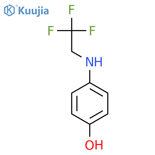 4-(2,2,2-Trifluoroethyl)aminophenol structure
