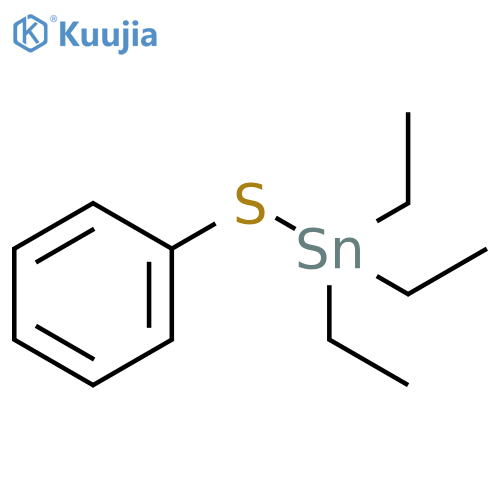 Stannane,triethyl(phenylthio)- structure