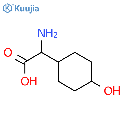 2-AMINO-2-(4-HYDROXYCYCLOHEXYL)ACETIC ACID structure