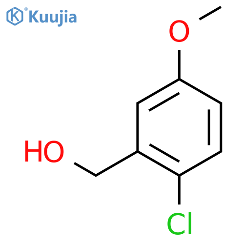 (2-Chloro-5-methoxyphenyl)methanol structure