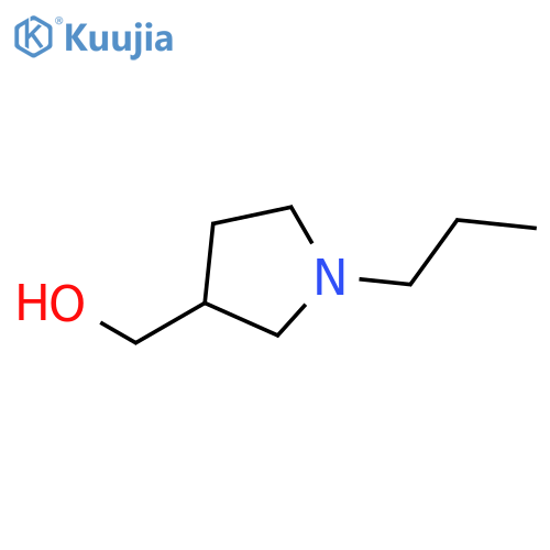 (1-Propylpyrrolidin-3-yl)methanol structure