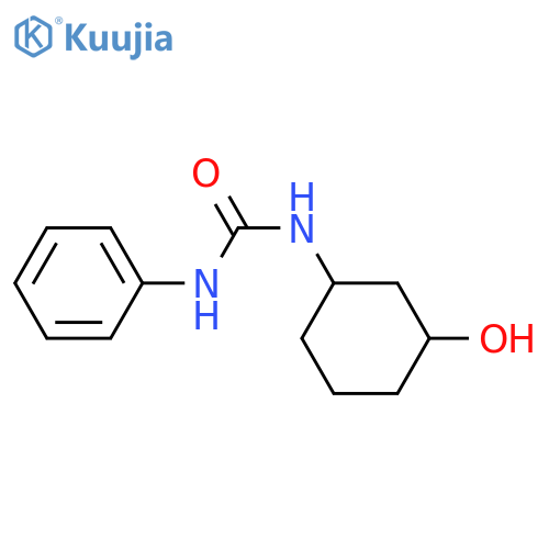 3-(3-hydroxycyclohexyl)-1-phenylurea structure