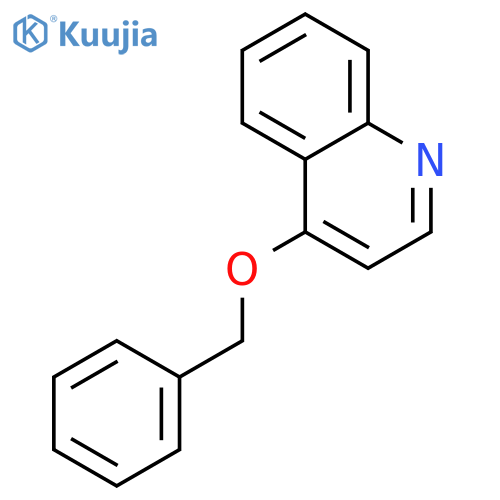 Quinoline,4-(phenylmethoxy)- structure