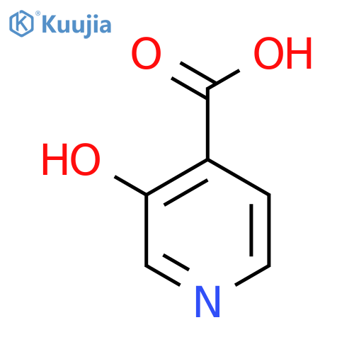 3-hydroxypyridine-4-carboxylic acid structure