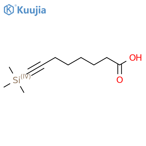 8-(trimethylsilyl)-7-Octynoic acid structure