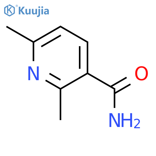 2,6-dimethylpyridine-3-carboxamide structure