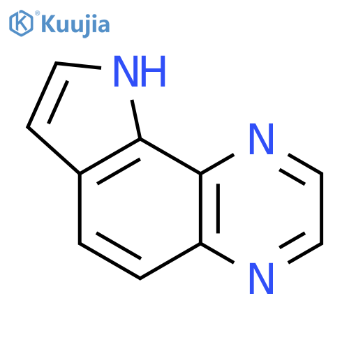9H-Pyrrolo[2,3-f]quinoxaline structure