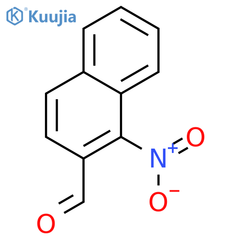 1-Nitro-2-naphthaldehyde structure