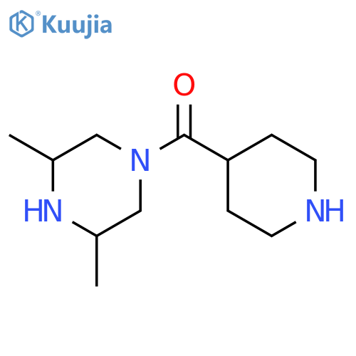 (3,5-dimethyl-1-piperazinyl)-4-piperidinyl-Methanone structure