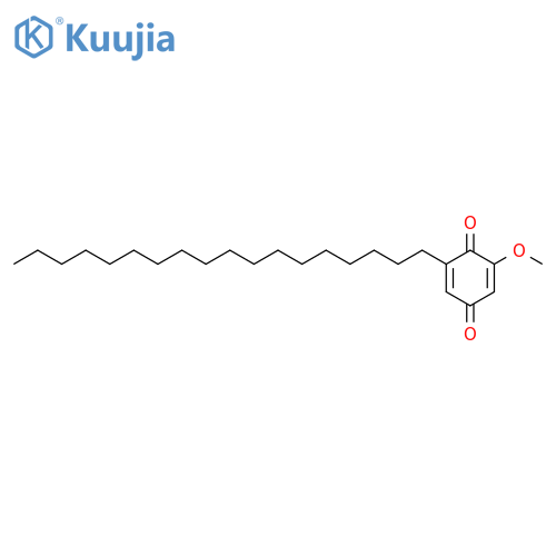 2,5-Cyclohexadiene-1,4-dione,2-methoxy-6-octadecyl- structure