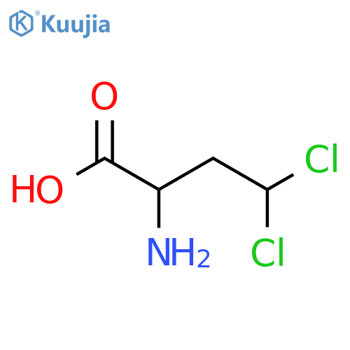 Butanoic acid,2-amino-4,4-dichloro-, (2S)- structure
