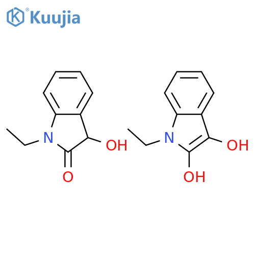 1-ethyl-1,3-dihydro-3-hydroxy-2H-Indol-2-one structure