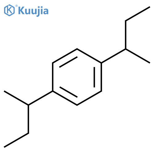 Benzene,1,4-bis(1-methylpropyl)- structure