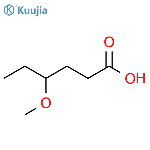 4-methoxyhexanoic acid structure