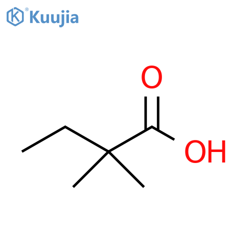 2,2-Dimethylbutanoic Acid-d6 structure