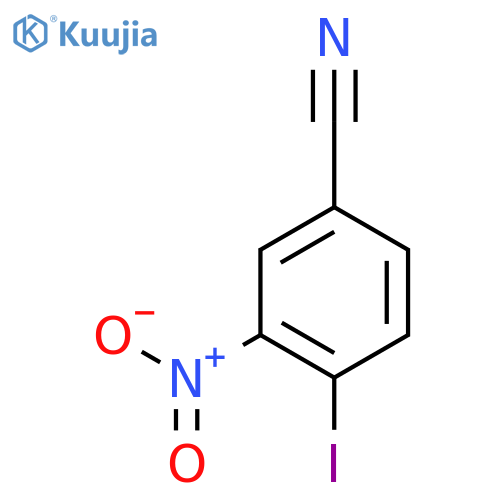 4-Iodo-3-nitrobenzonitrile structure