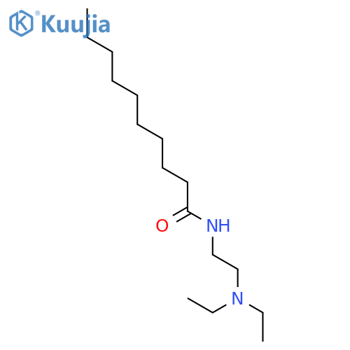 Decanamide,N-[2-(diethylamino)ethyl]- structure