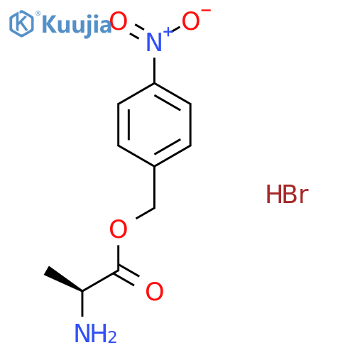 H-Ala-P-nitrobenzyl Ester Hydrobromide structure