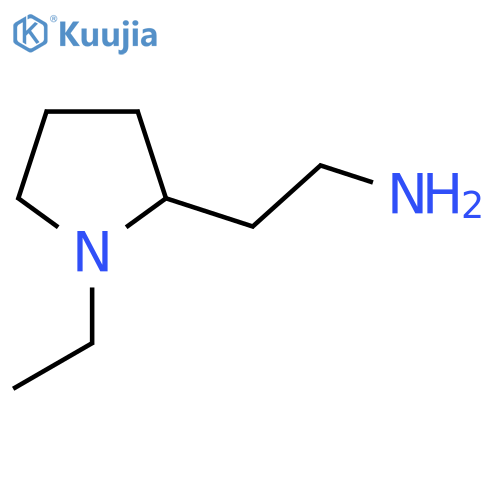 2-(1-Ethyl-2-pyrrolidinyl)-ethylamine structure