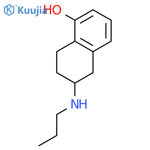 (6S)-5,6,7,8-Tetrahydro-6-(propylamino)-1-naphthalenol structure