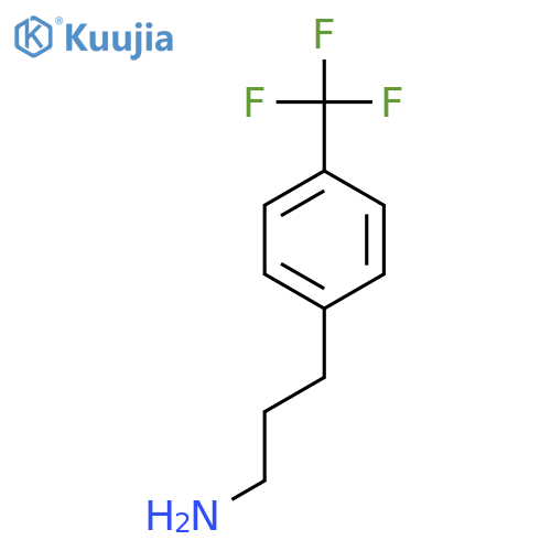4-(Trifluoromethyl)benzenepropanamine structure