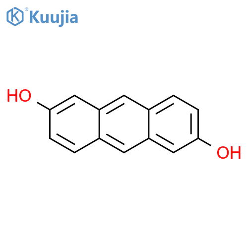 2,6-Dihydroxyanthracene structure