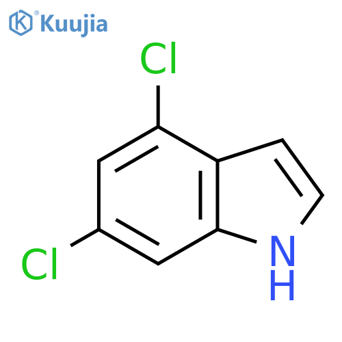 4,6-Dichloro-1H-indole structure
