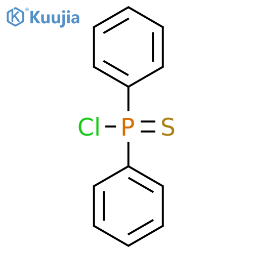 Phosphinothioicchloride, P,P-diphenyl- structure