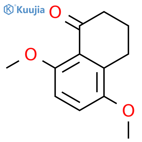 5,8-Dimethoxy-1,2,3,4-tetrahydronaphthalen-1-one structure
