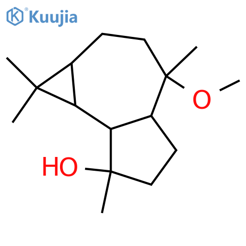 4,10-Aromadendranediol; (1β,4α,5β,6α,7α,10β)-form, 10-Me ether structure