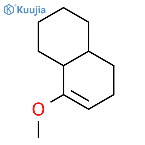 Naphthalene,1,2,3,4,4a,5,6,8a-octahydro-8-methoxy-, trans- (9CI) structure