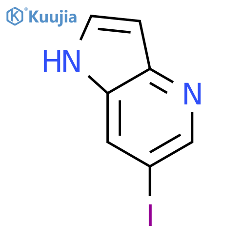6-Iodo-1H-pyrrolo[3,2-b]pyridine structure