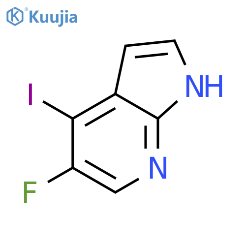 5-Fluoro-4-iodo-1H-pyrrolo[2,3-b]pyridine structure
