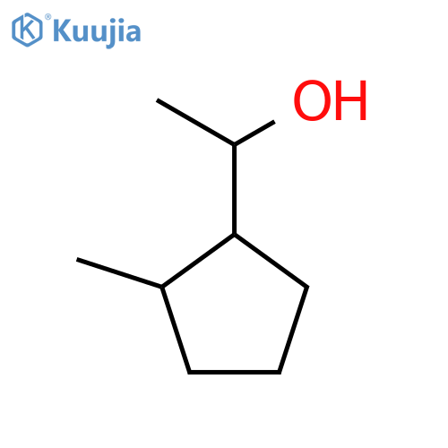 1-(2-methylcyclopentyl)ethan-1-ol structure