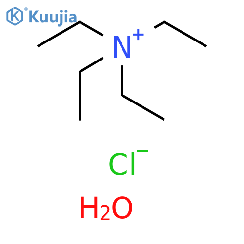 Tetraethylammonium chloride hydrate structure